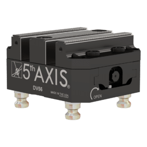 (125.7mm x 152.4mm x 72.9mm) Medium Double Station Vise with Hard Jaws (2” Fixed Center Jaw) Top Tooling