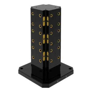 (500mm x 500mm x 638mm) RockLock Tombstone, 4 Face Aluminum