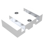 Double Station Machinable Jaws (Aluminum)