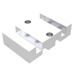 Double Station Machinable Jaws (Aluminum)