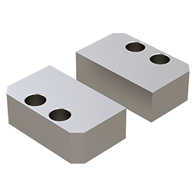 Machinable 1018 Steel Jaws (Metric)