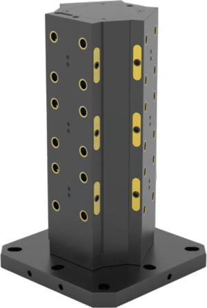 (400mm x 400mm x 638mm) RockLock Tombstone, 3 Face Aluminum