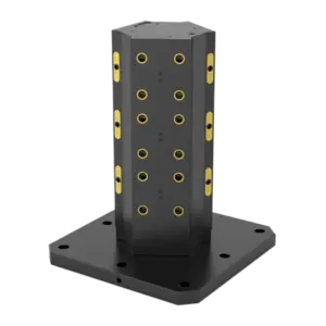 (500mm x 500mm x 638mm) RockLock Tombstone, 3 Face Aluminum