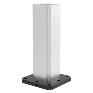 (400mm x 400mm x 800mm) Machinable Tombstone, 4 Face Aluminum