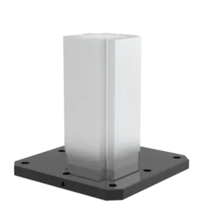 (500mm x 500mm x 500mm) Machinable Tombstone, 4 Face Aluminum