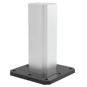 (500mm x 500mm x 700mm) Machinable Tombstone, 4 Face Aluminum