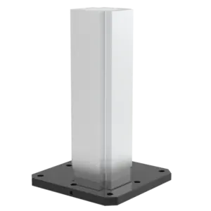 (500mm x 500mm x 800mm) Machinable Tombstone, 4 Face Aluminum